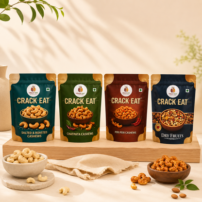 4-in-1 Cashew & Dry Fruits Combo Pack 200 gm