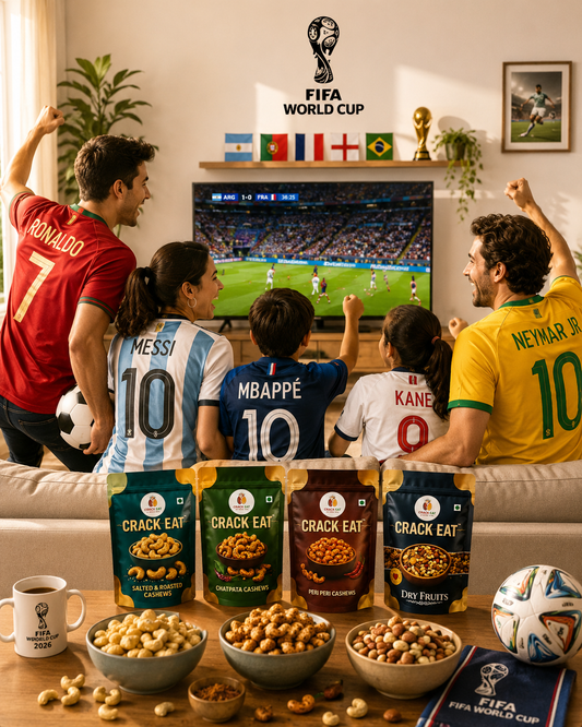 FIFA Fan Feast Combo - Cashew & Dry Fruits Combo Pack 200 gm