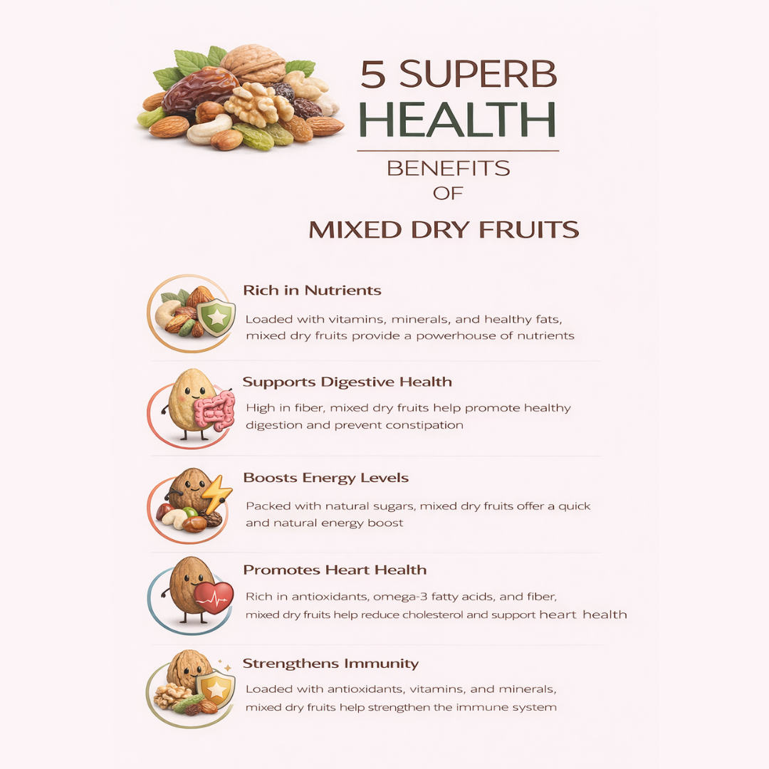 Mixed Dried Fruits – Rich & Nutritious Blend