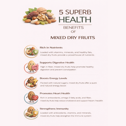 Mixed Dried Fruits – Rich & Nutritious Blend