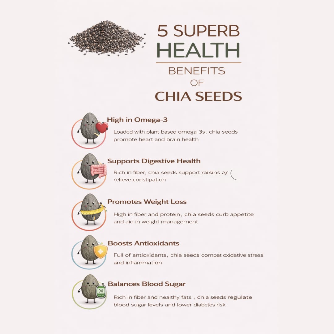 Chia Seeds – Healthy Energy Boost